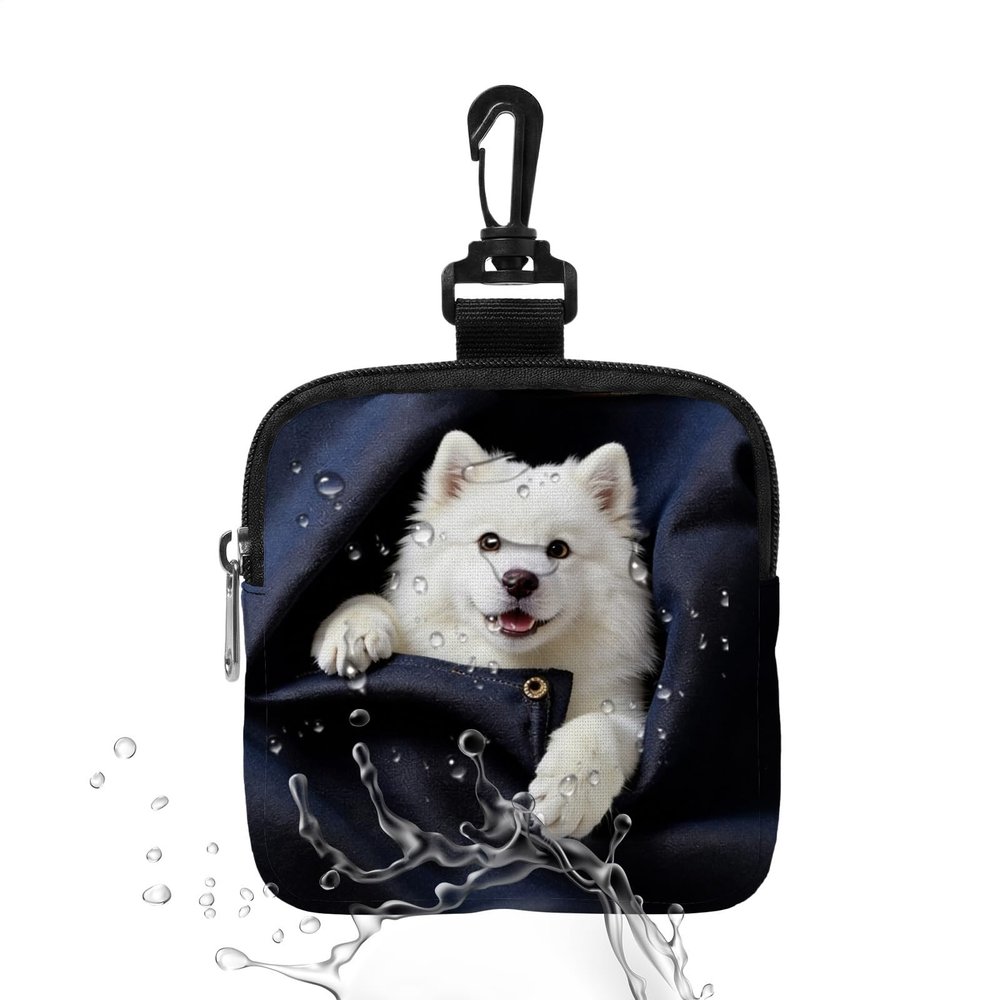 Portable Dog Treat Dispenser - Waterproof Snack Holder