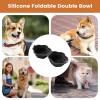 Collapsible Silicone Dog Bowl with Paw Design view 4