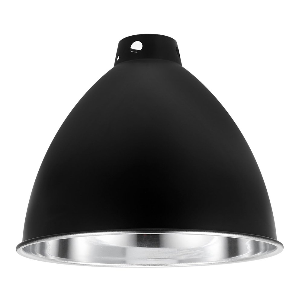 LIGHTAOTAO Iron Reflector Lamp Shade with Protective Cap for Reptile Heat Lamps
