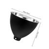 LIGHTAOTAO Iron Reflector Lamp Shade with Protective Cap for Reptile Heat Lamps view 2