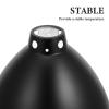 LIGHTAOTAO Iron Reflector Lamp Shade with Protective Cap for Reptile Heat Lamps view 3
