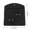 VALICLUD Black Leather Hairdressing Scissors Case view 2