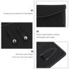 VALICLUD Black Leather Hairdressing Scissors Case view 3