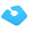 Naroote Silicone Haircut Collar, Easy-Clean Neck Guard, Blue, 19.7 x 16.9 in view 1