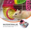 ULTECHNOVO Hamster Hanging Nest Tunnel with 2 Metal Hooks, Plush and Linen view 3