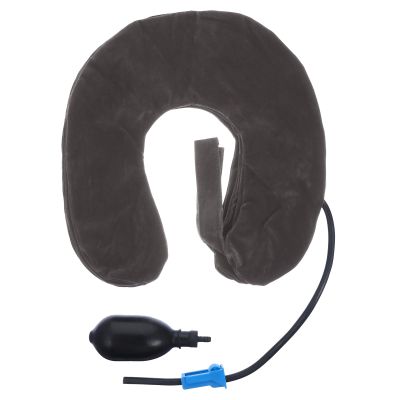 Inflatable U-Shaped PVC Neck Pillow for Office and Home