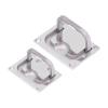 CVJdfhRE Boat Hatch Latch, Pull Handle for Flush Lift Deck Cover, 316 Stainless Steel, Mirror Finish, Square (76 x 56 mm) view 4