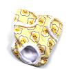 FILFEEL Leakproof Reusable Dog Hygiene Pants for Female Dogs, Cute Face Print, XS for Outdoor Use (Sun Face Print S) view 2