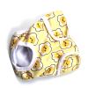 FILFEEL Leakproof Reusable Dog Hygiene Pants for Female Dogs, Cute Face Print, XS for Outdoor Use (Sun Face Print S) view 3