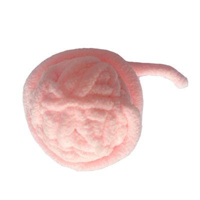 FILFEEL Interactive Cat Yarn Toy with Bell-Equipped Wool Yarn Balls for Cats, Kittens, Puppies, Fun and Biting (PINK)