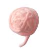 FILFEEL Interactive Cat Yarn Toy with Bell-Equipped Wool Yarn Balls for Cats, Kittens, Puppies, Fun and Biting (PINK) view 2