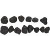 SHINEOFI Black Volcanic Stones for Aquariums and Landscaping view 1