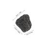 SHINEOFI Black Volcanic Stones for Aquariums and Landscaping view 2