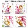 Pink Unicorn and Fairy Wall Decals for Girls view 2