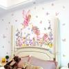 Pink Unicorn and Fairy Wall Decals for Girls view 4