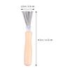 VINTORKY Comb Cleaning Tool for Removing Hair from Brushes, Lightweight and Portable, 3 Pieces view 2