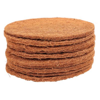 10-Pack Pigeon Nesting Mats, Natural Coconut Fiber