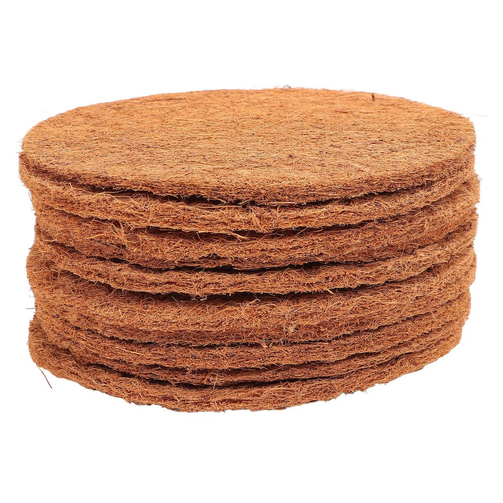 10-Pack Pigeon Nesting Mats, Natural Coconut Fiber