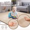 SETHEPACE Baby Play Mat, 3 cm Thick, Natural Brown, 80 x 150 cm view 2