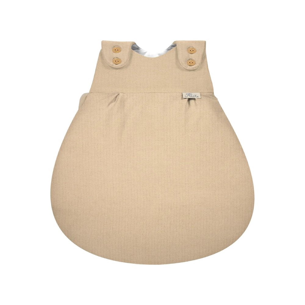 Alvi Baby Mäxchen Special Waffle Piqué Outer Sleep Sack - Beige, 80/86