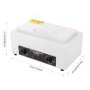Nail Tool Sterilizer, 300 W Disinfection Box with Timer and Temperature Control view 2