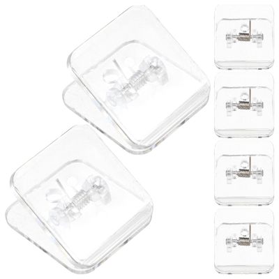 MUCKLILY 6-Pack Transparent Wall Holders for Dog PIPI Pads