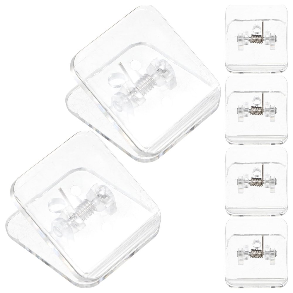 MUCKLILY 6-Pack Transparent Wall Holders for Dog PIPI Pads