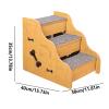 Pet Stairs with Foam Structure and Anti-Slip Cover view 2
