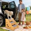 Pet Stairs with Foam Structure and Anti-Slip Cover view 3