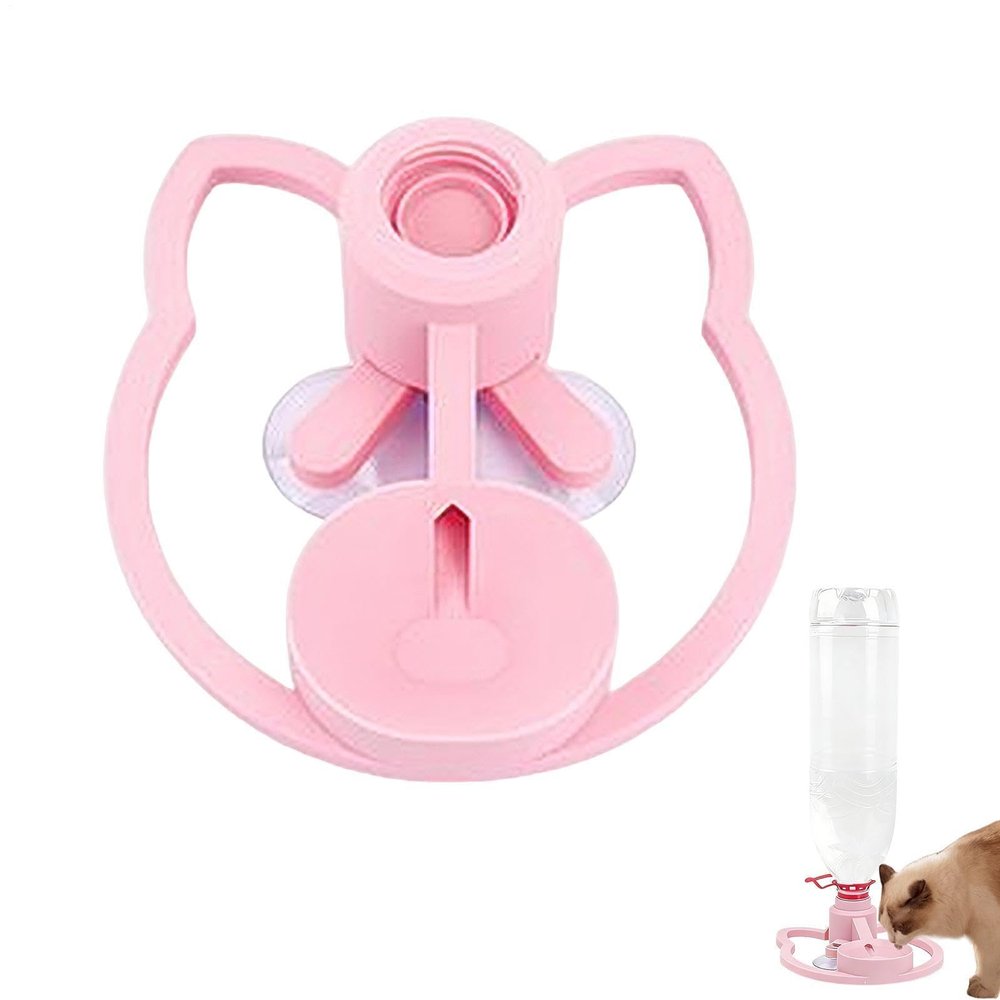 Automatic Cat Water Dispenser, Elevated Leakproof Indoor Drinking Station