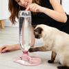 Automatic Cat Water Dispenser, Elevated Leakproof Indoor Drinking Station view 4
