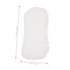 Washable Cloth Diaper Inserts for Newborns, 10-Pack, Cotton, White view 2
