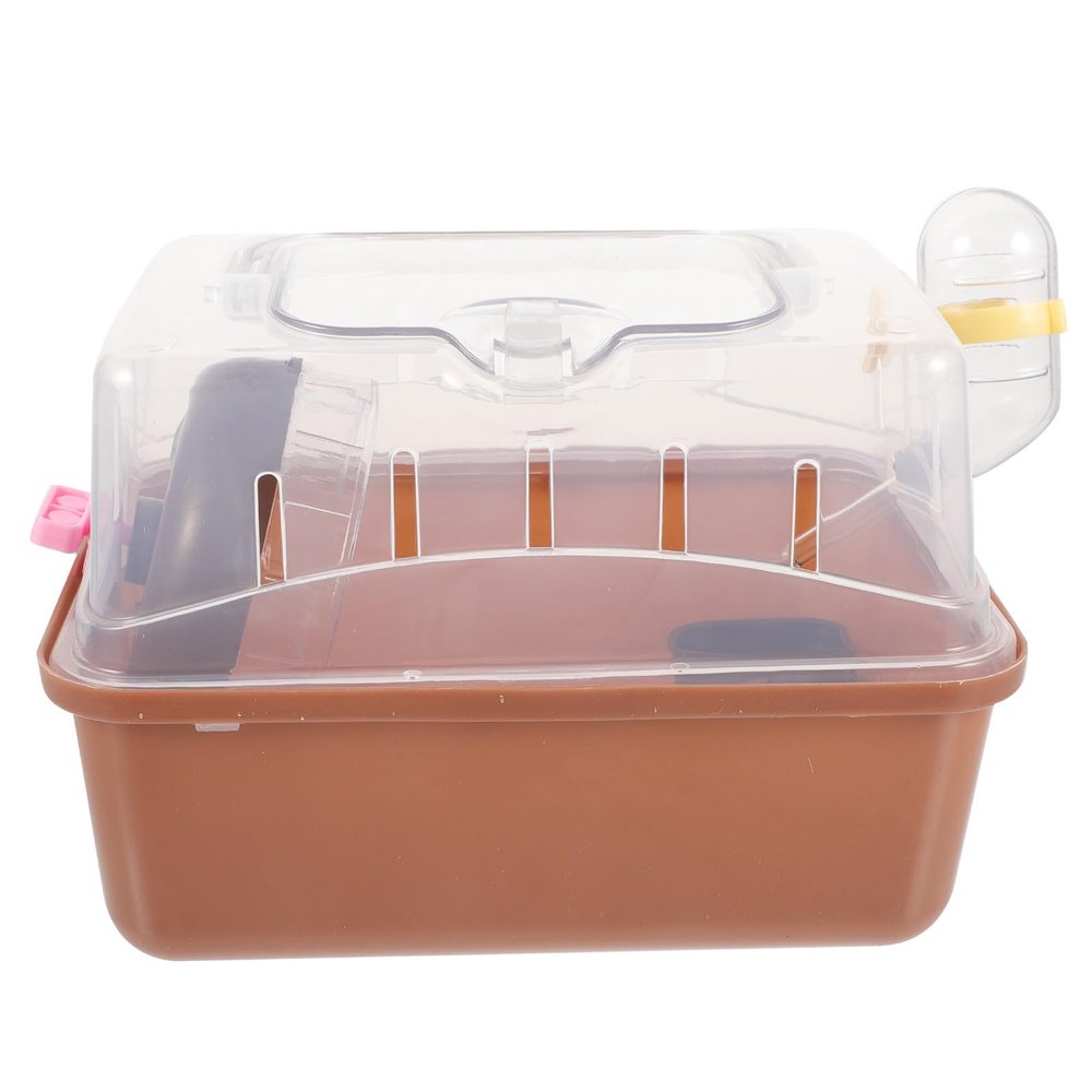 Transparent Hamster Carrier, Compact and Secure