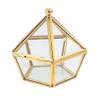 Luoilba 2-Pack Glass Ring Boxes for Wedding Jewelry, Unbreakable Glass Cover, Creative Decor view 4