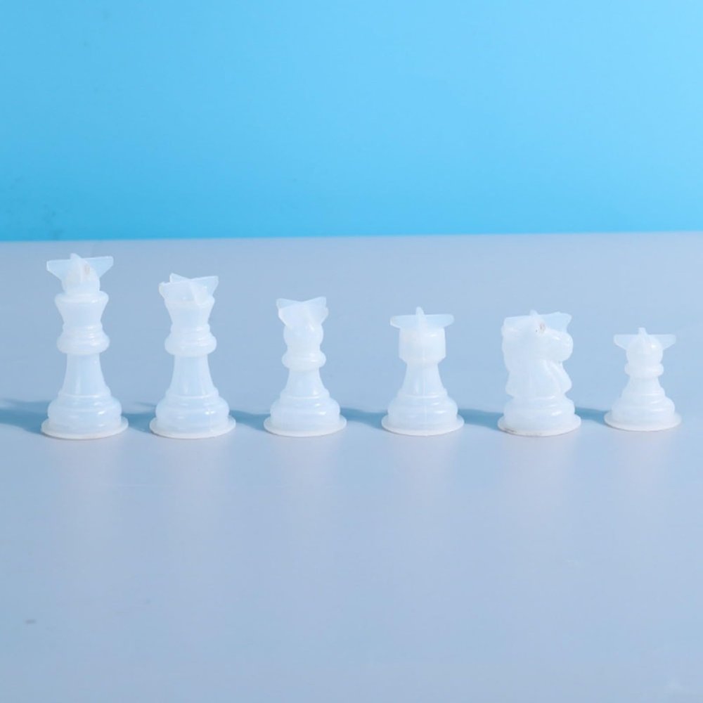MoSundi DIY Epoxy Resin Chess Set Molds