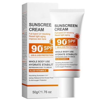 Anti-Aging Sunscreen Face & Body SPF 90+, Water-Resistant, Non-Greasy, 50 mL