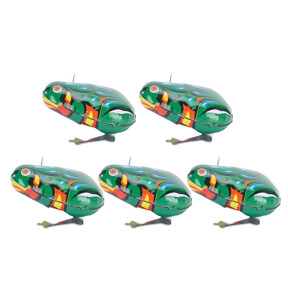 Naroote Wind-Up Frogs - 5 Pack
