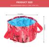 MAGICLULU Portable PEVA Foot Bath Tub, Foldable Oxford Fabric, 15 L Capacity, Reinforced Load-Bearing Areas, Compact for Camping and Fishing view 2