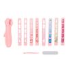 Yechiry Nail Press-On Set for Kids with 8 Colorful Nail Stickers view 2