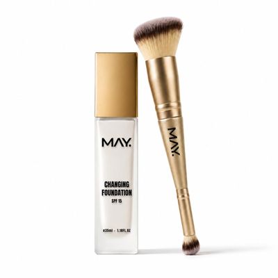 May Cosmetics Changing Foundation 35 ml with 2-in-1 Brush