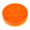 VALICLUD Orange Slow Feeder Dog Bowl with Anti-Choking Function, Silicone Suction Base and Non-Slip Design view 1