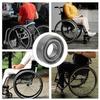 Steel Wheelchair Front Caster Fork Bearings, 8-Piece, Silver view 3