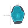 WATIIFUFU Green Silicone Pet Grooming Glove view 2