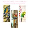 TEHAUX Skin-Friendly, Lightweight Suede Parrot Flight Suit with 2 m Leash for Budgies and Cockatiels view 3