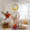 Yhsioaklo Wooden Parakeet Swing view 2