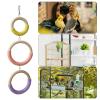 Yhsioaklo Wooden Parakeet Swing view 4