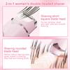 2-in-1 Electric Women's Shaver with Dual Heads and LED Display view 3