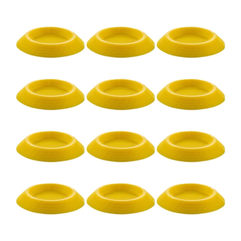 Genrico Feeding Bowl for Isopods, 12 pcs, Non-Slip
