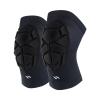 HSTWODE Kids' Protective Knee Pads with Foam Padding, Black, L view 1