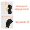 HSTWODE Kids' Protective Knee Pads with Foam Padding, Black, L view 4